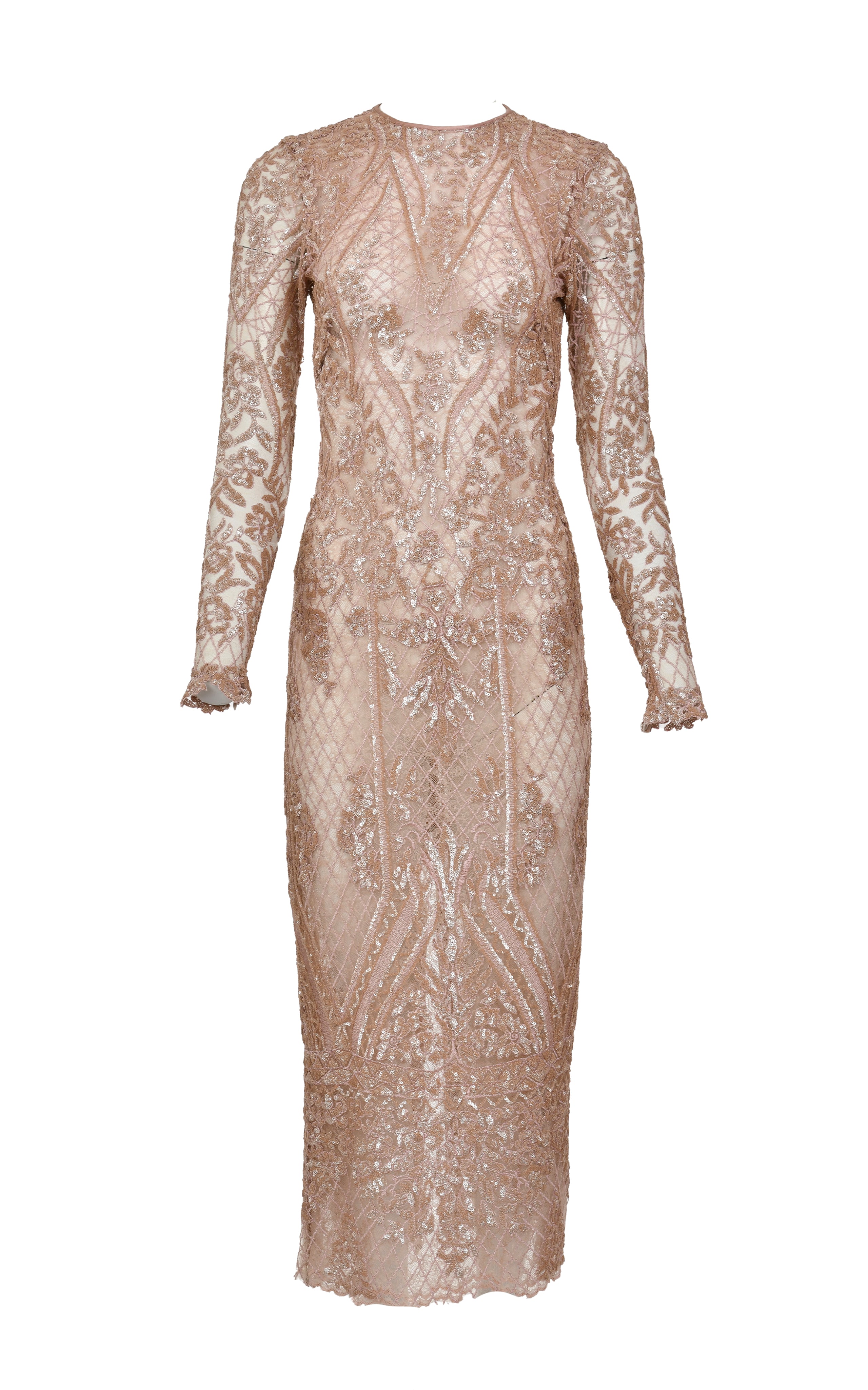 rose gold pencil dress Kimmy Kimono Pencil Midi Dress (Rose Gold) | Love Cherish