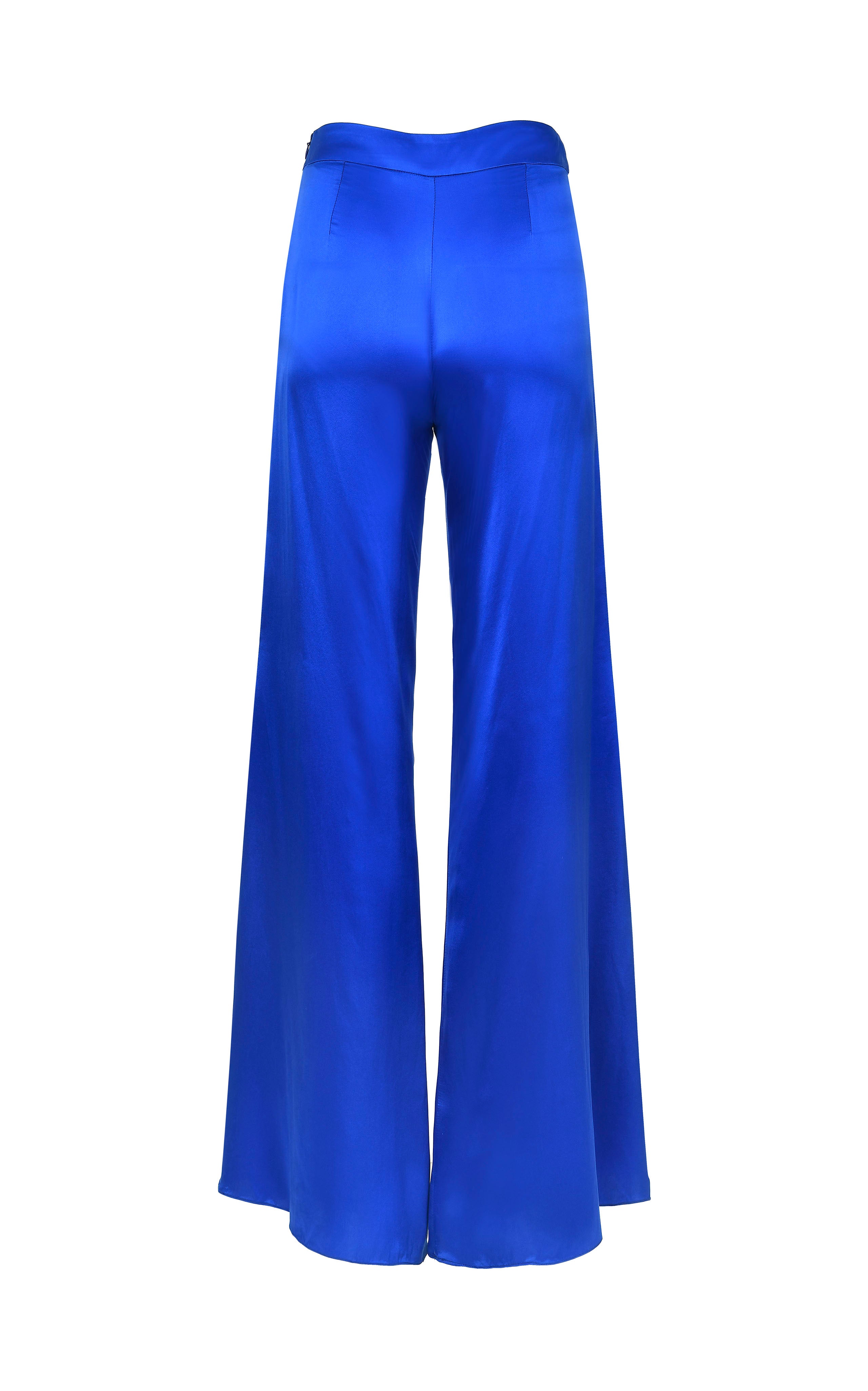 Anderson Silk Pants - Royal Blue