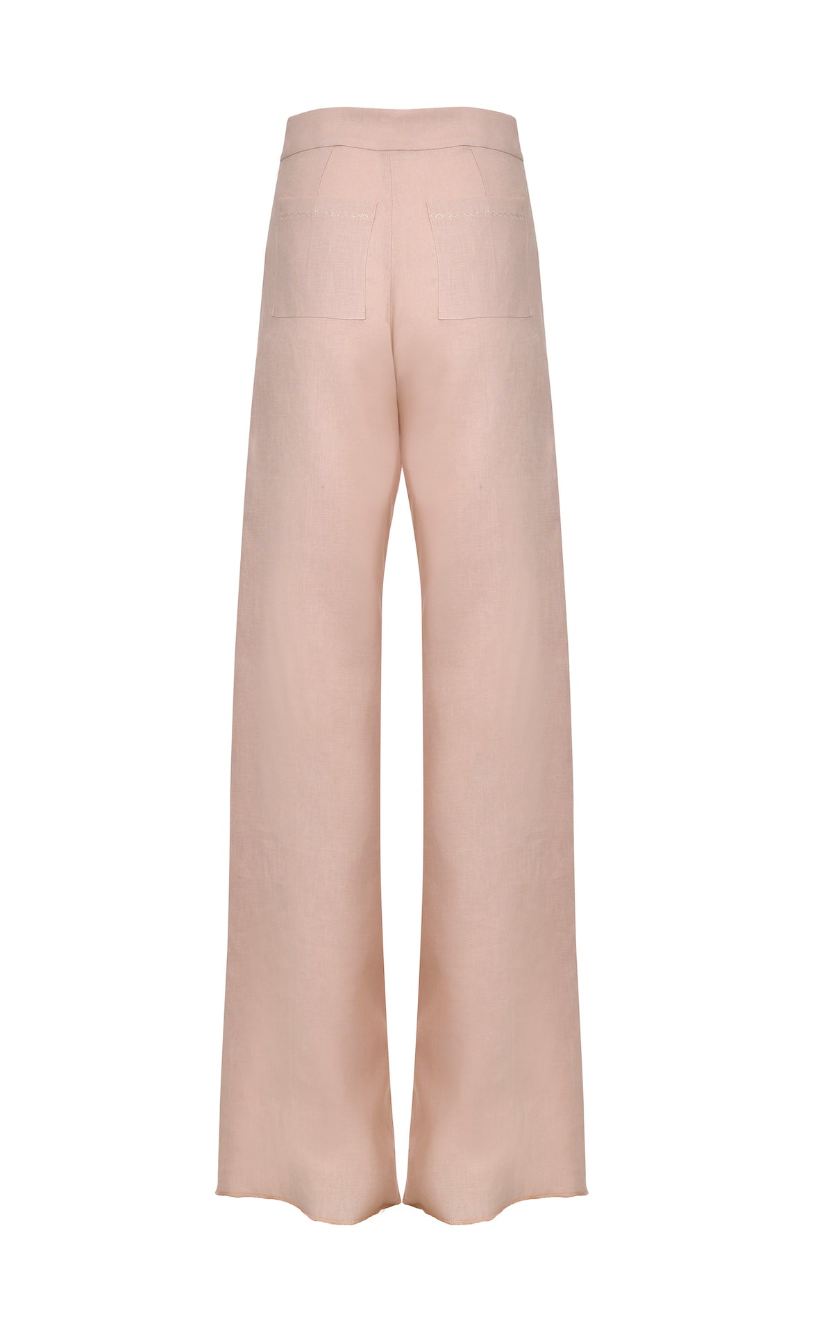 Paseo  100% Linen Pants - Soft Blush