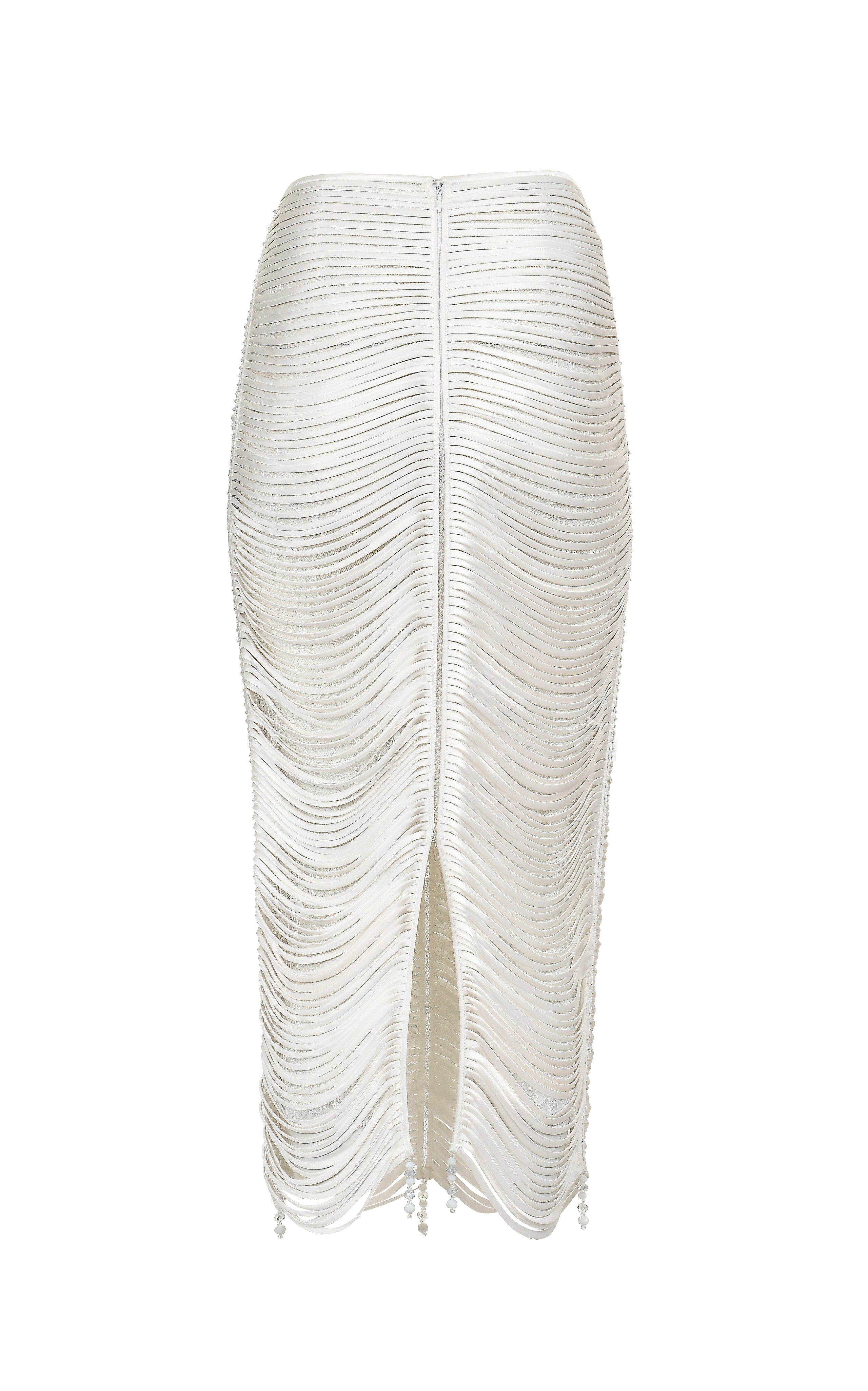 Danielle White Maxi Skirt