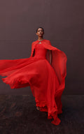 Thea Chiffon Cape