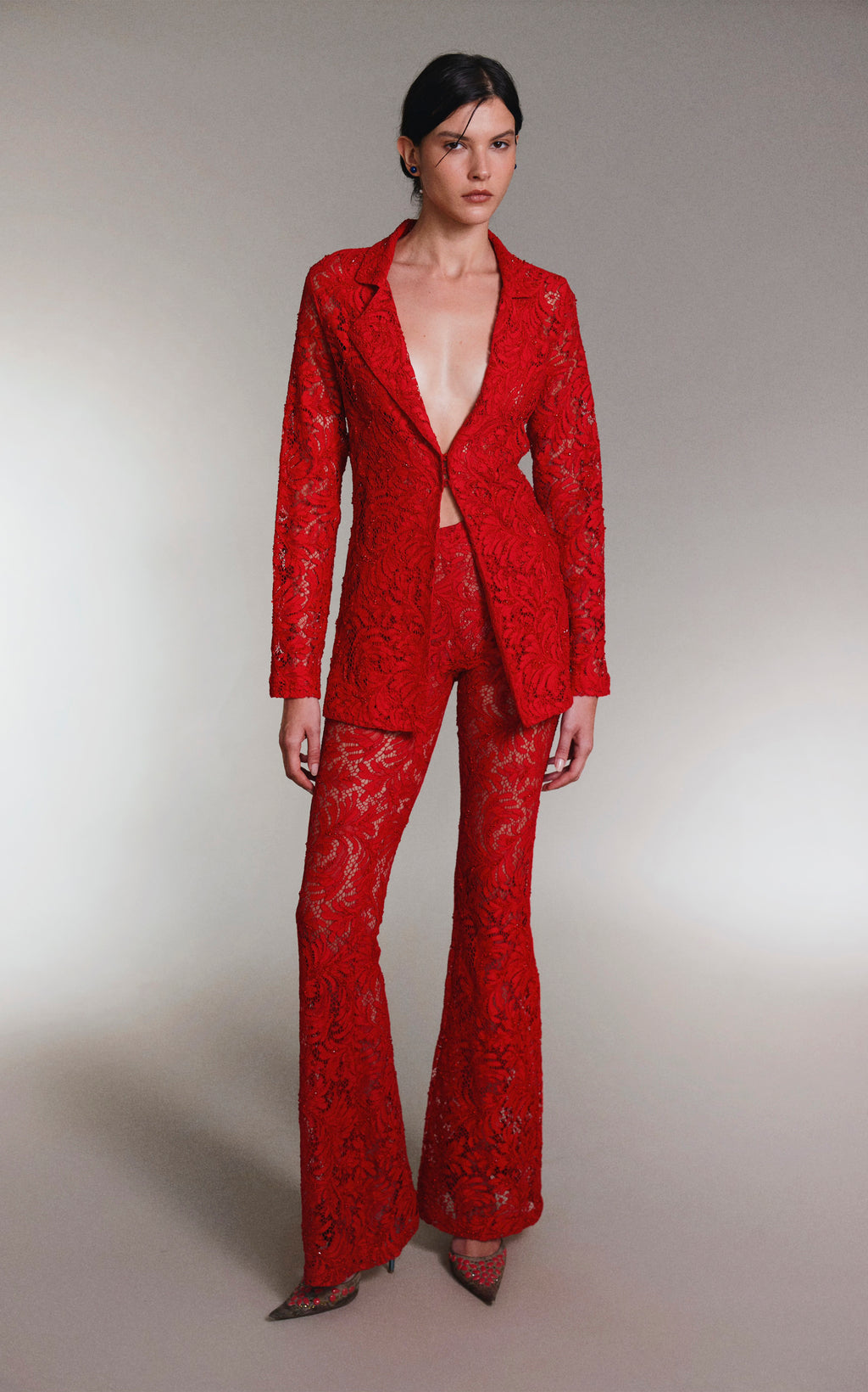 Velvet Lace Pants