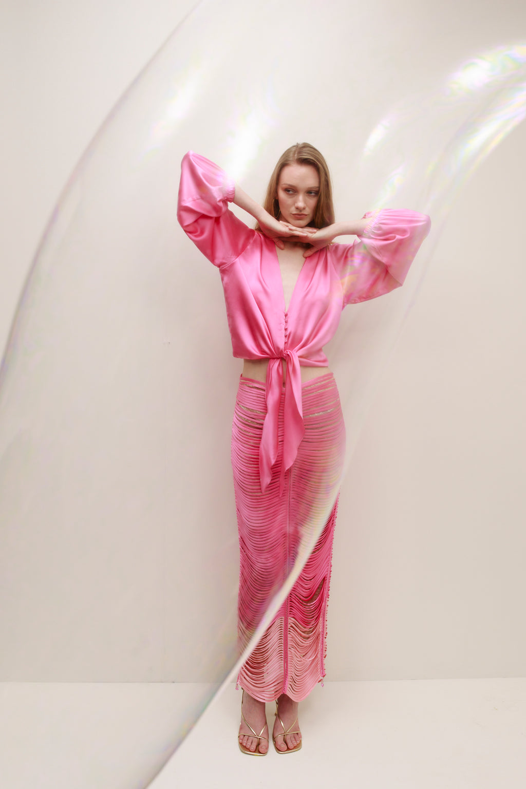 Crystal Silk Blouse