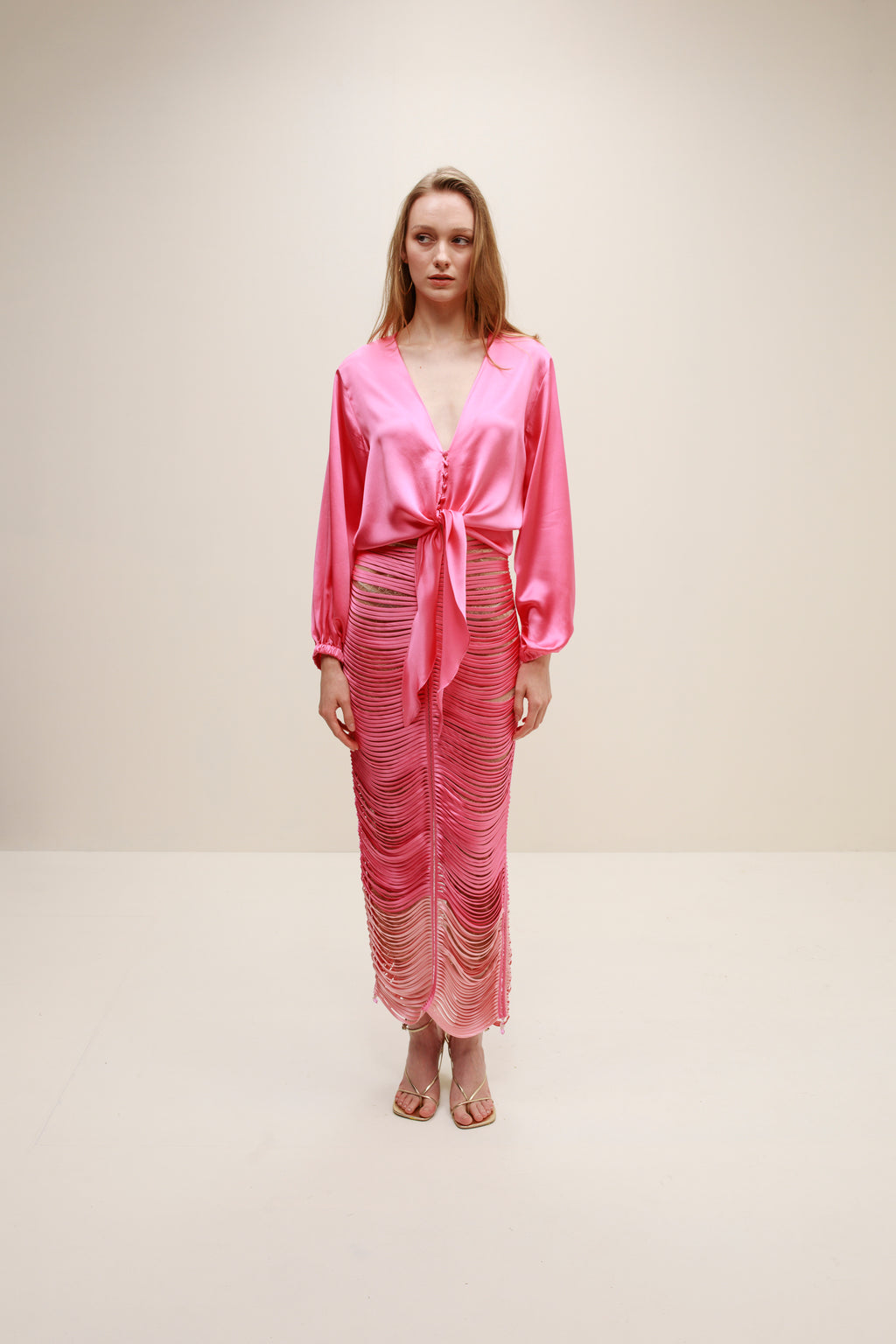 Danielle Pinks Maxi Skirt