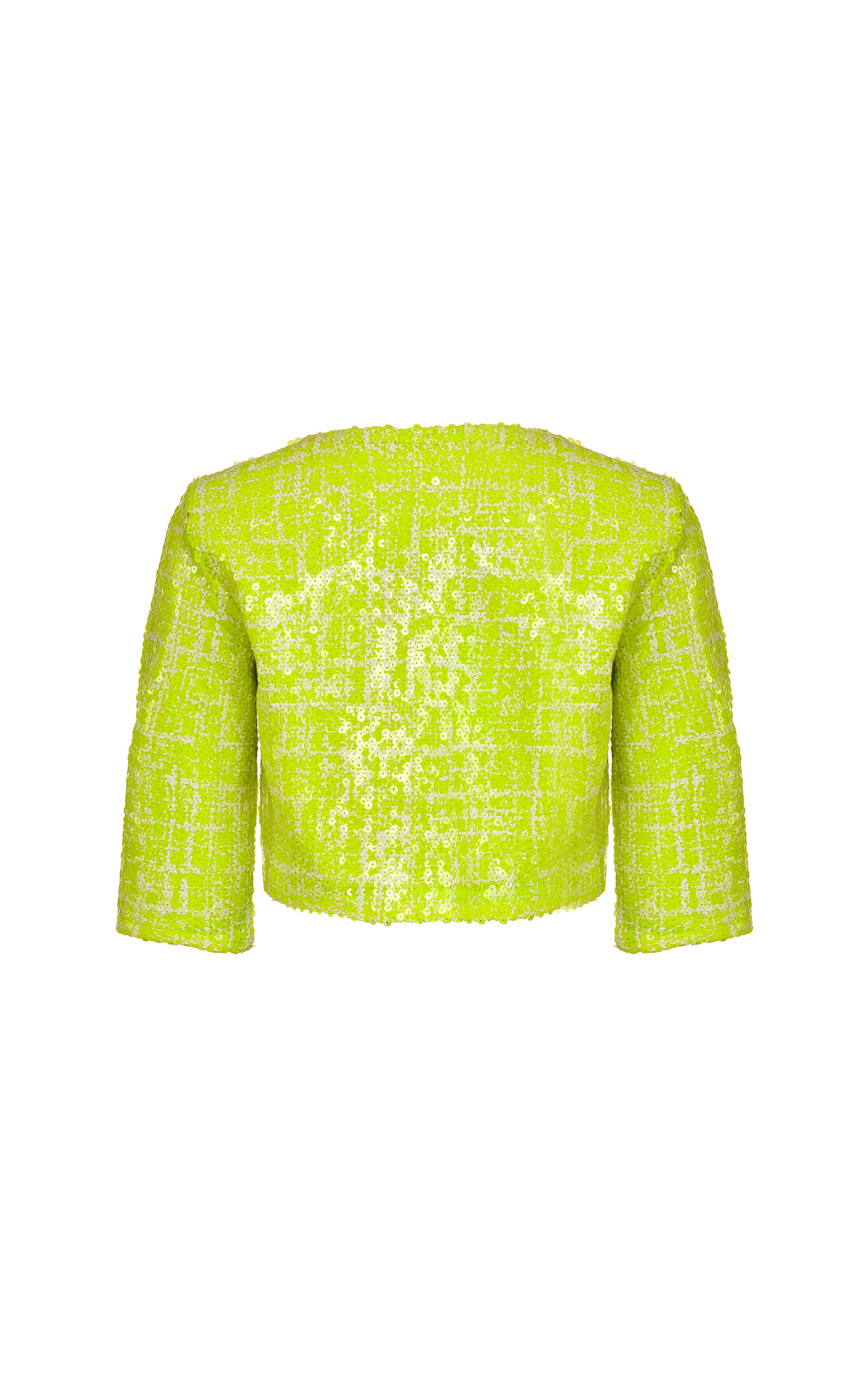 Lecca Cropped Sequin Jacket