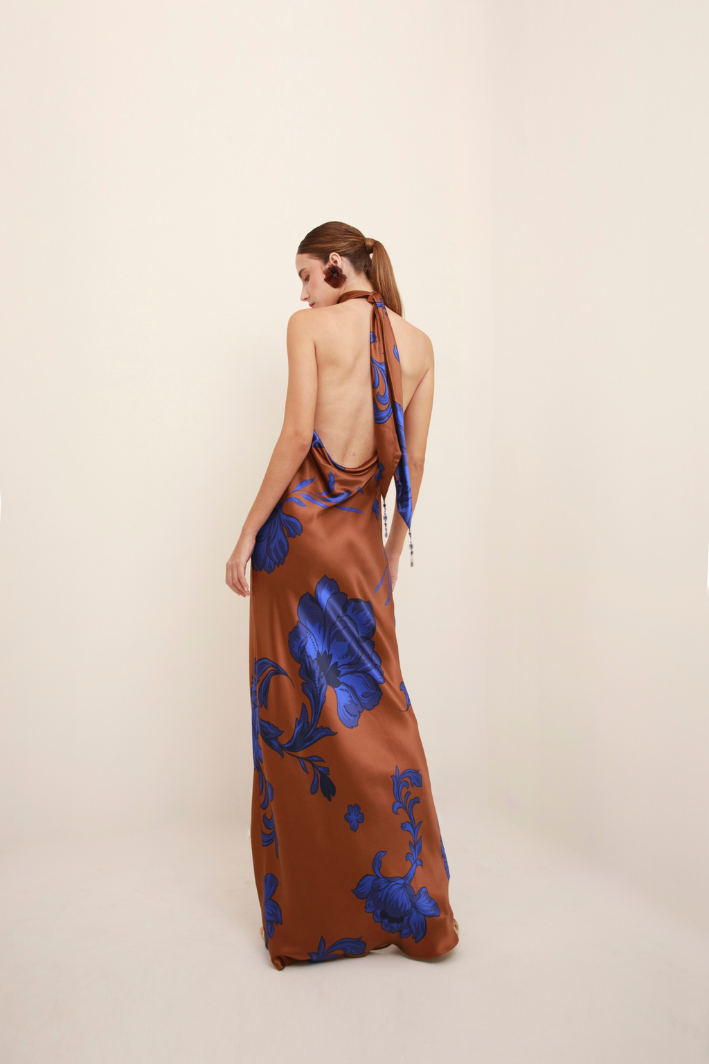 Mikaela Brown Dress