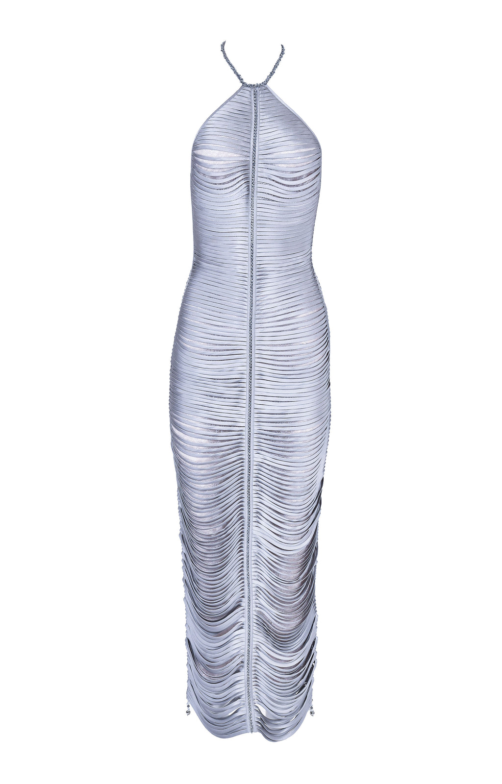 Solar Aqua Handmade Dress