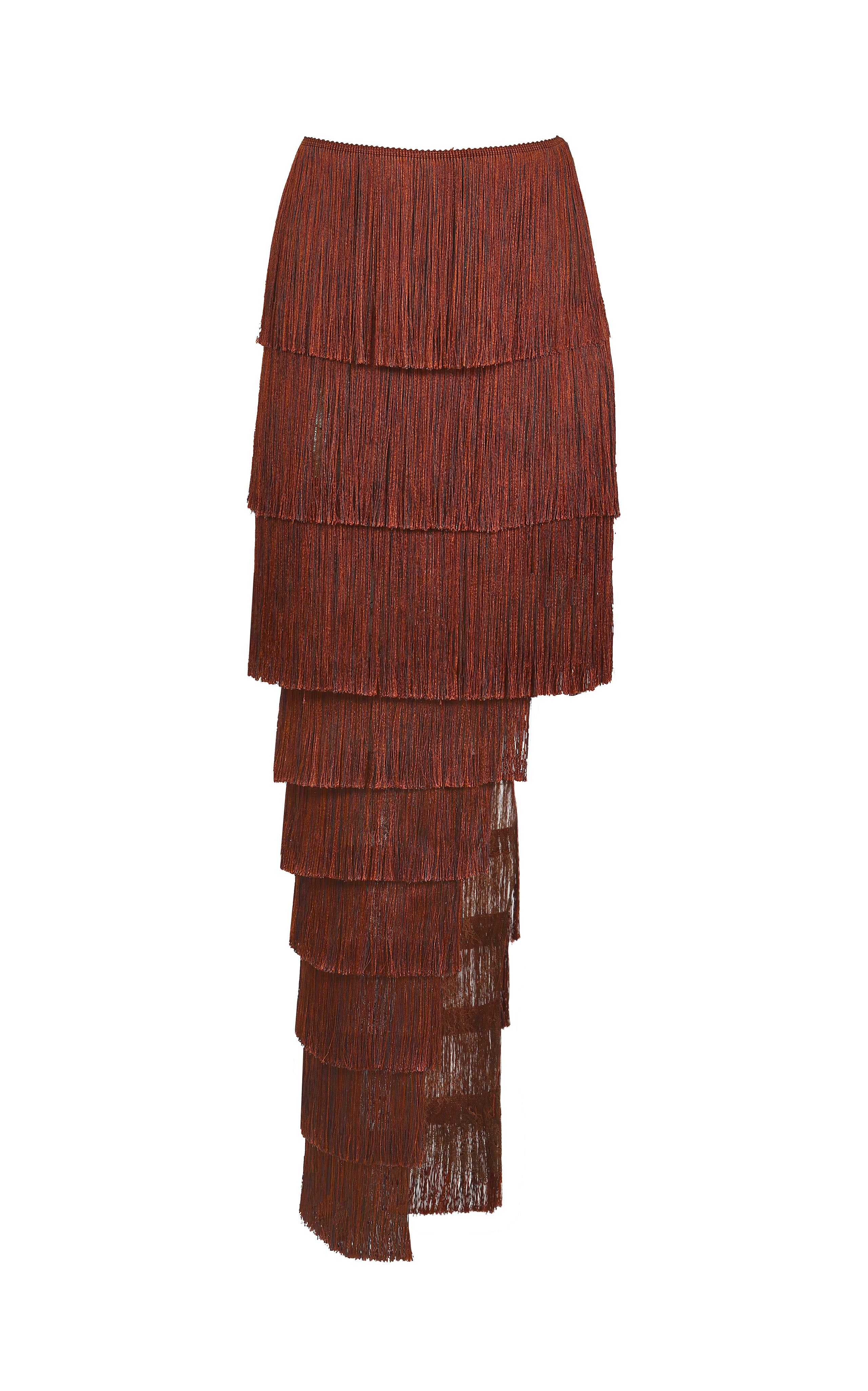 Mocca Fringe Skirt