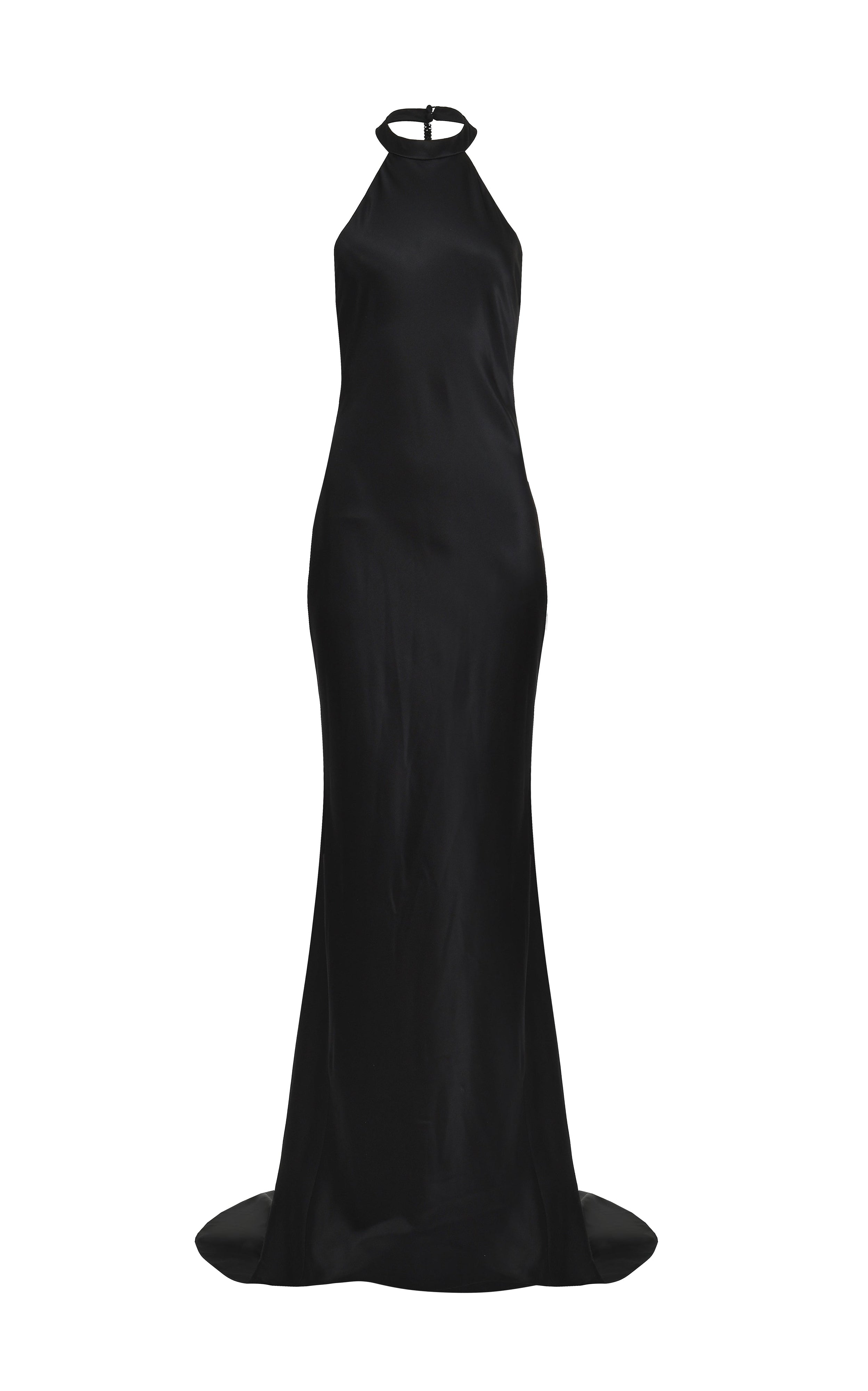Nightfall Silk Maxi Dress
