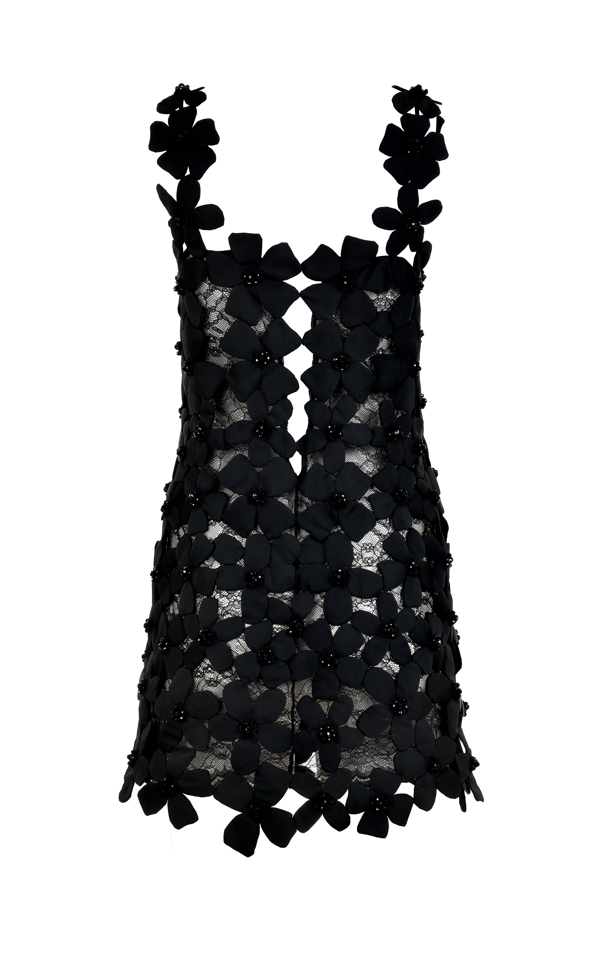 Jardin Negro Mini Dress