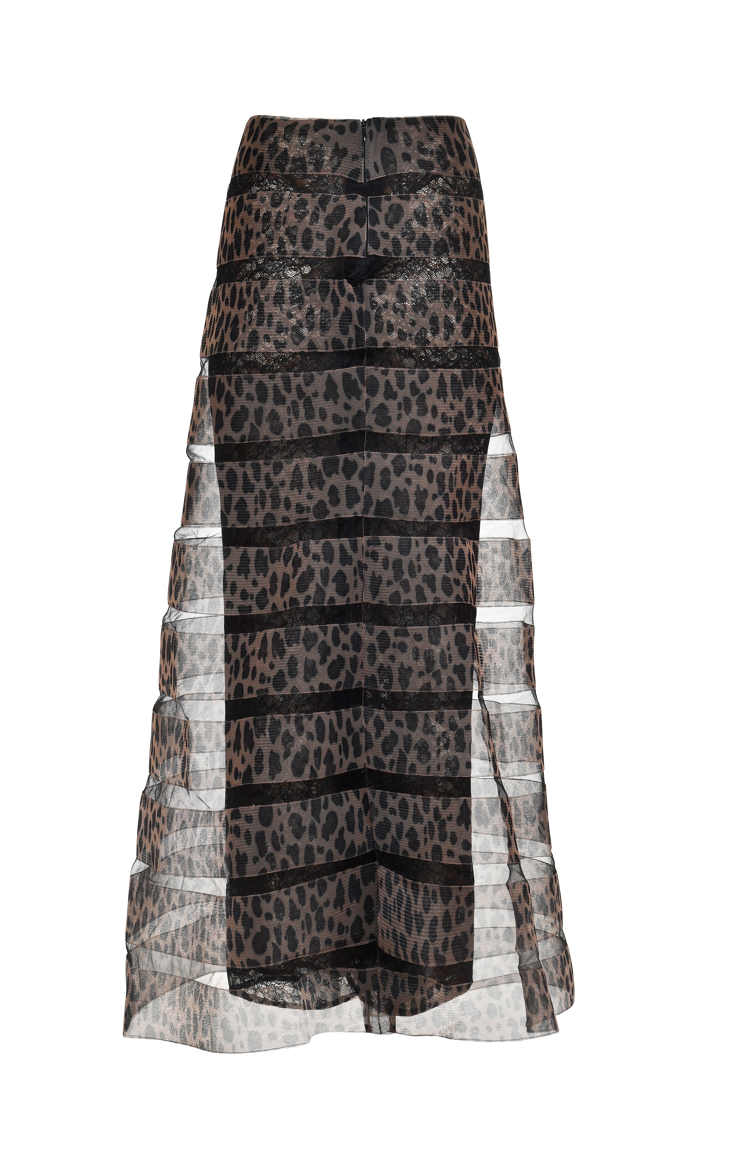 Gold Echo Maxi skirt