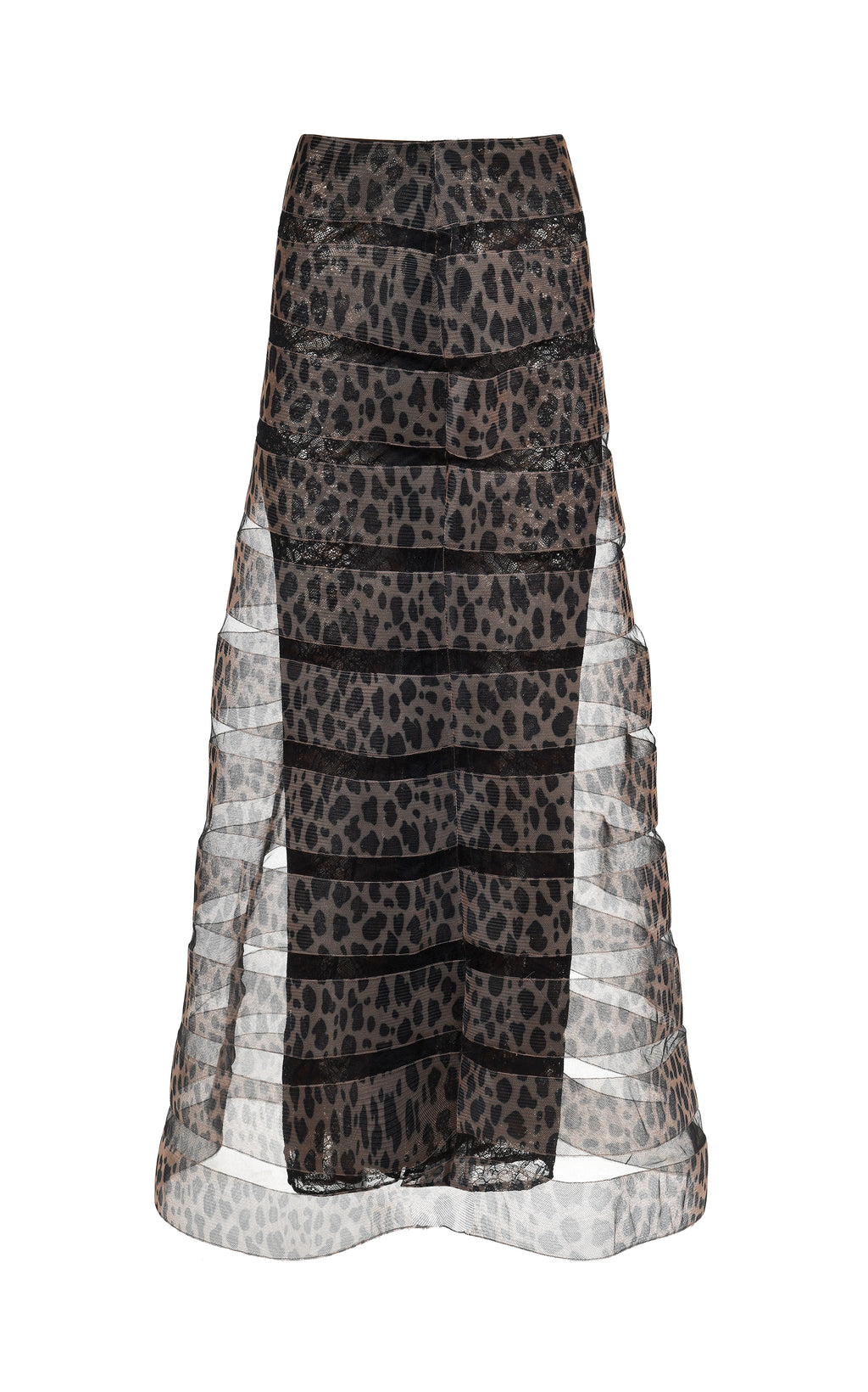 Gold Echo Maxi skirt