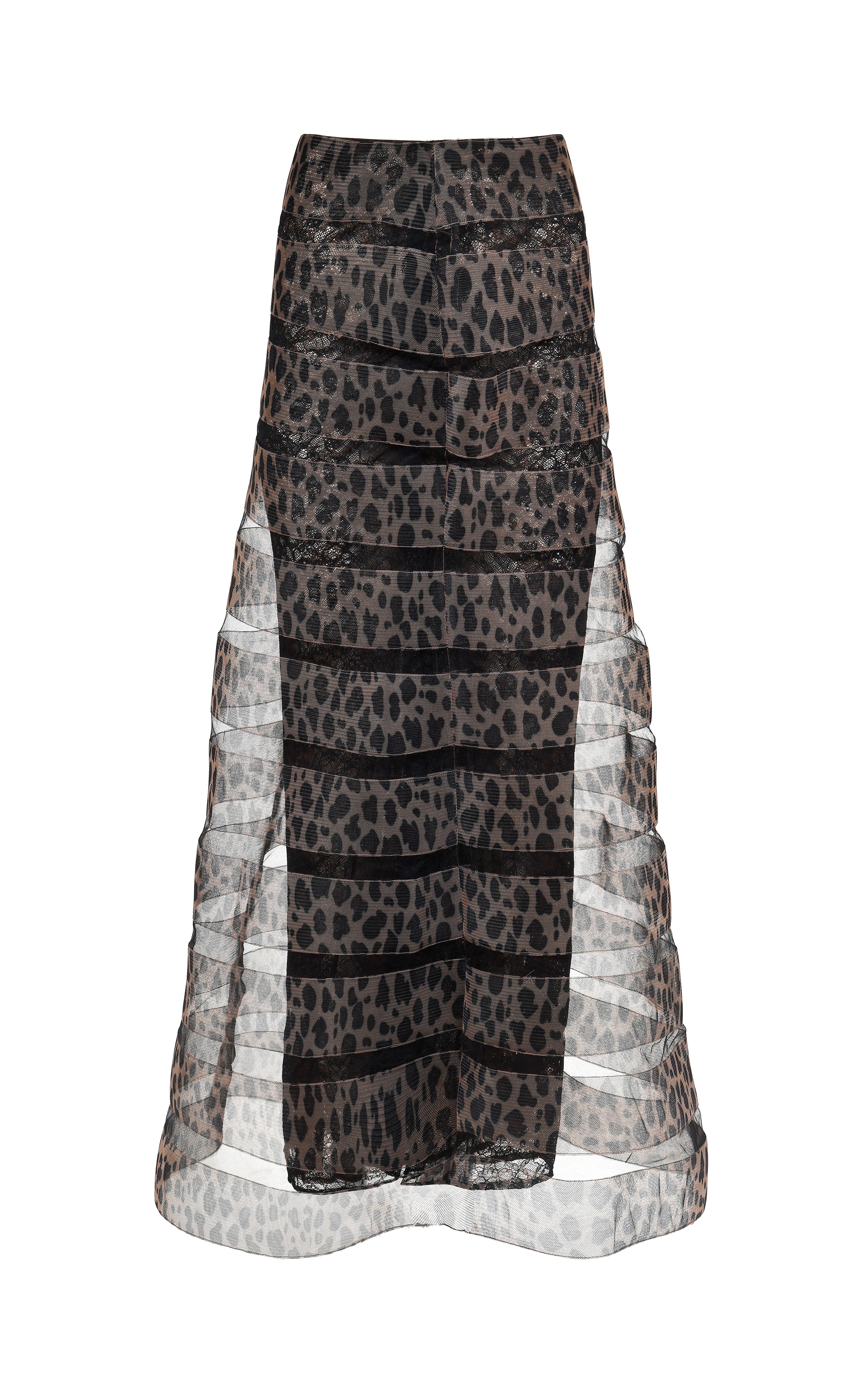 Gold Echo Maxi skirt