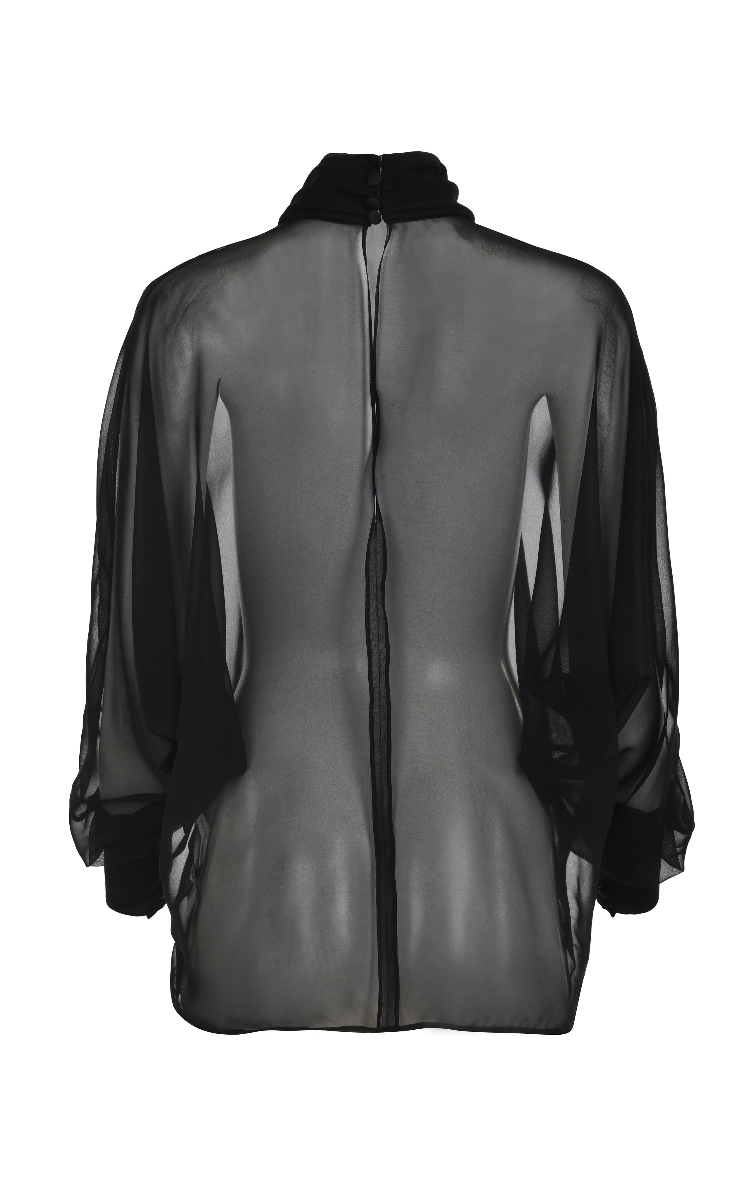 Dusk Sheer Embroidered Blouse