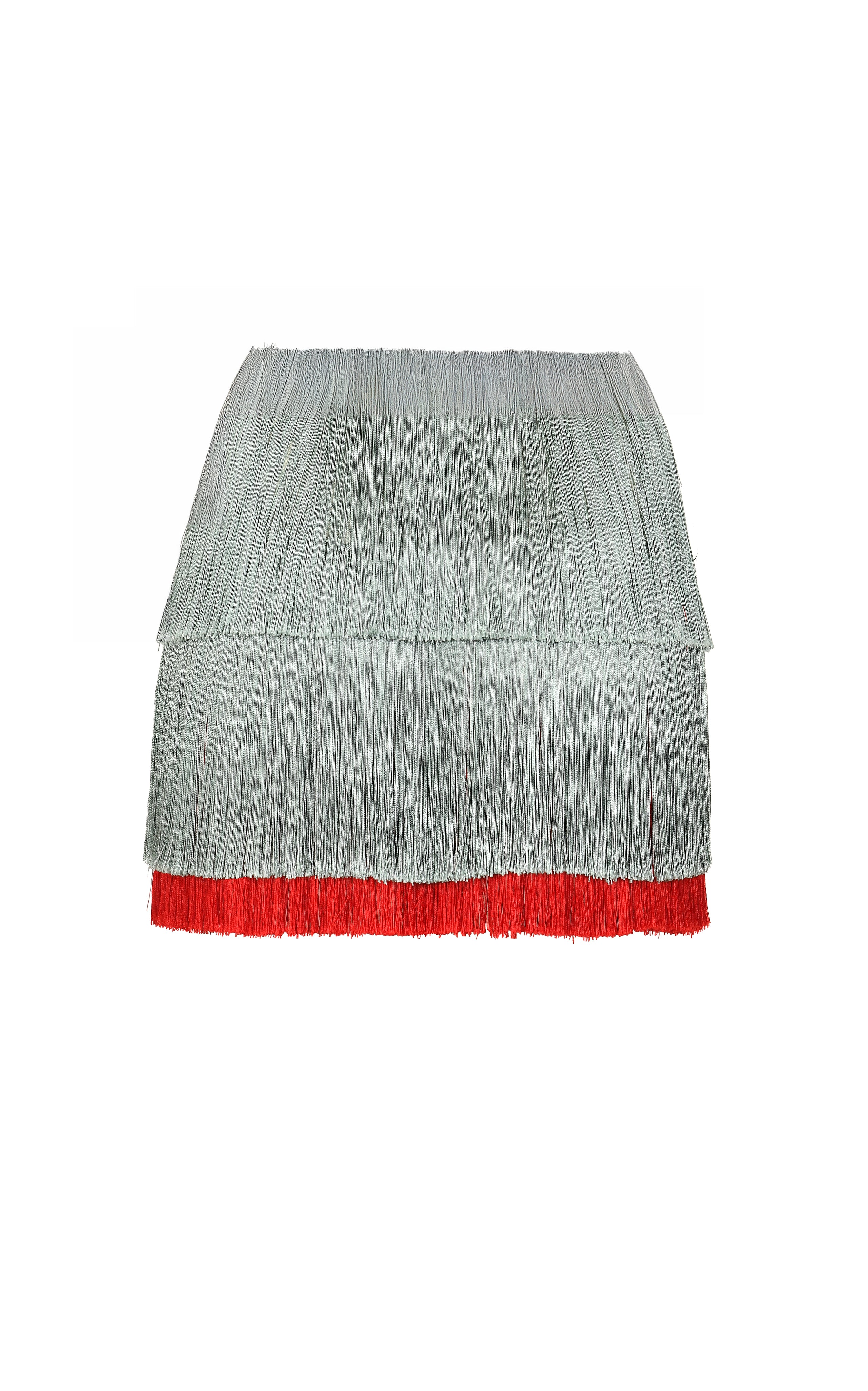 Starlight Fringe Mini Skirt