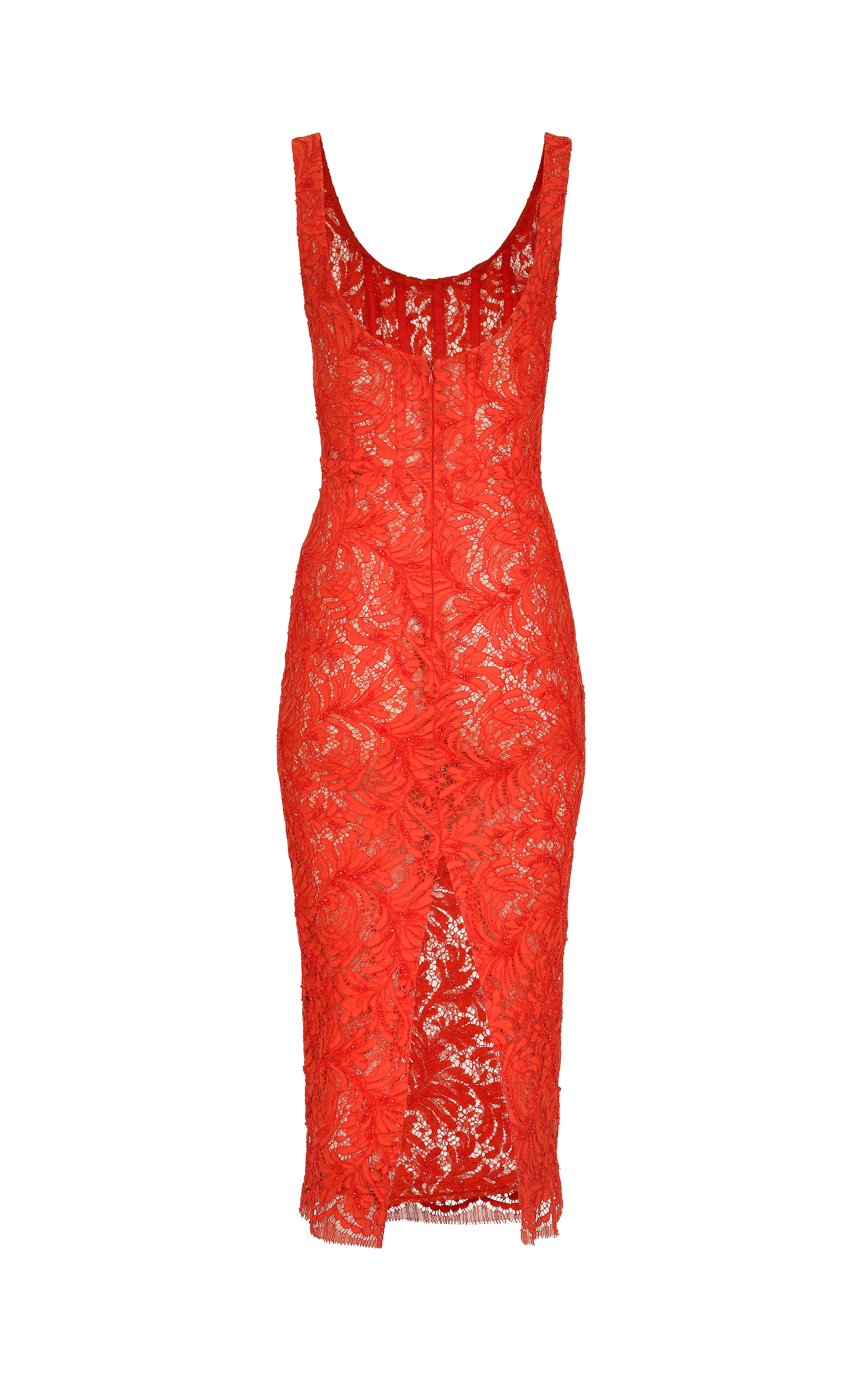 Stellar Red Lace Dress