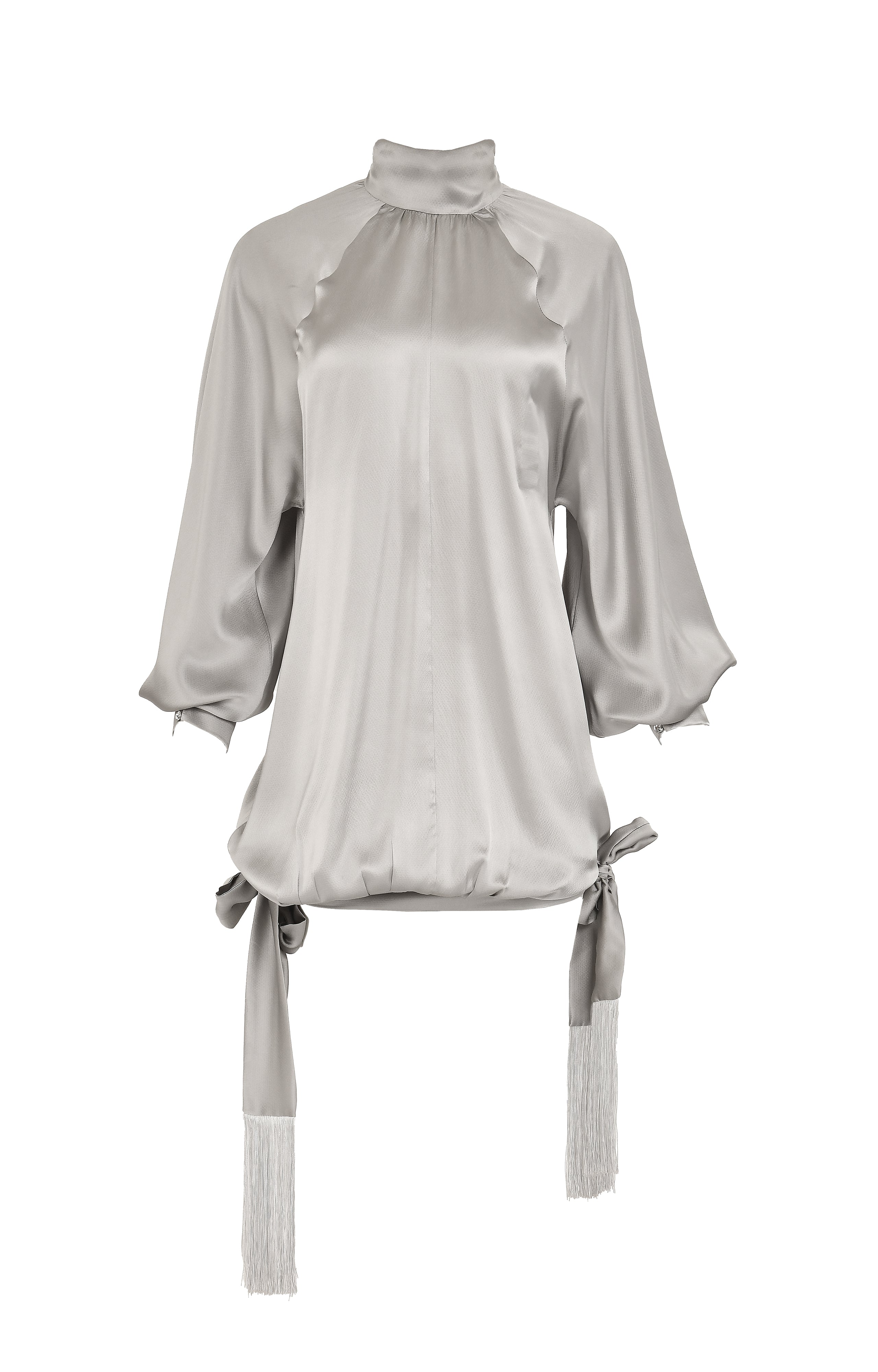 Tide Silk Mini Dress